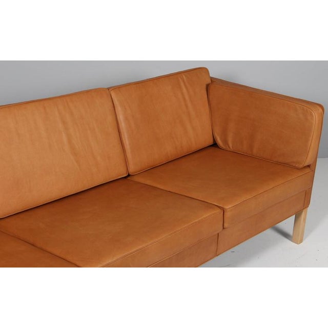 Børge Mogensen Three-Seater Sofa by Børge Mogensen for Fredericia For Sale - Image 4 of 8