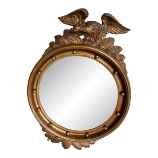 Regency Style Vintage Eagle Mirror For Sale