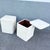 Postmodern Postmodern Tessellated Stone Swivel Top Side Table With Storage - A Pair For Sale - Image 3 of 10