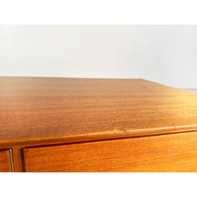 Brown Mid-Century Sideboard in Teak from WK Möbel For Sale - Image 8 of 12