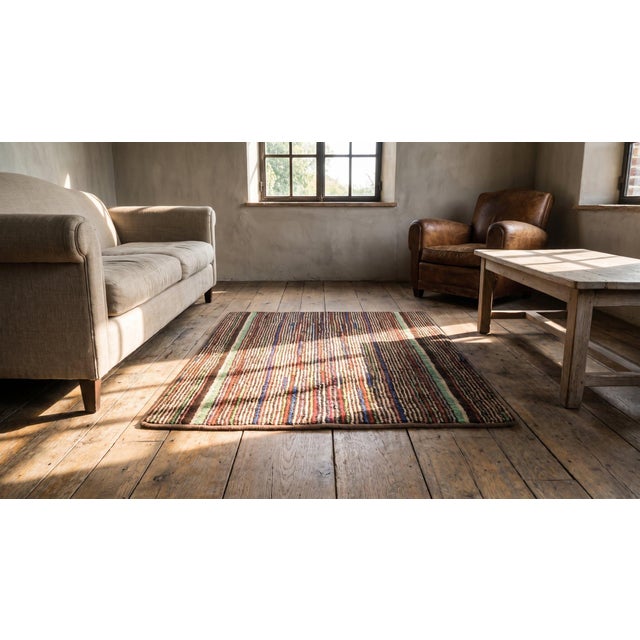 Antique American Hooked Rug For Sale - Image 13 of 15