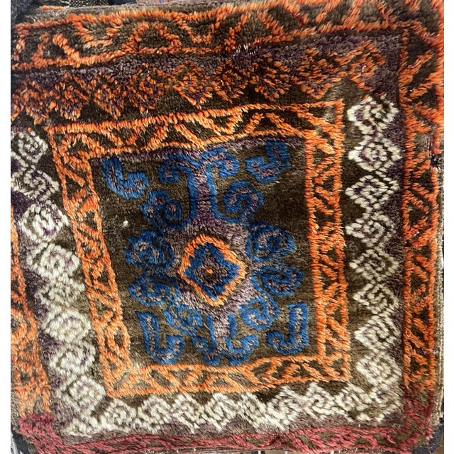 Traditional Antique Azerbaijan Saddle Bag, 18" X 24" as Is For Sale - Image 3 of 10