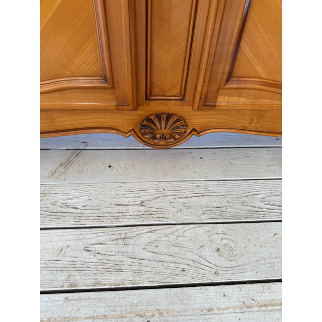 1910s French Louis XV Provincial Walnut Sideboards For Sale - Image 9 of 12