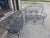 1950s Wrought Iron Salterini Style Peacock Benches - Set of 2 For Sale - Image 9 of 9