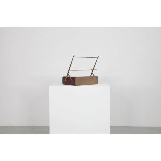 Italian Floating Bedside Tables in Rosewood by Silvio Cavatora, 1950s, Set of 2 For Sale - Image 4 of 18