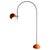 Orange Arc Floor Lamp attributed to Cosack, 1972 For Sale - Image 9 of 9