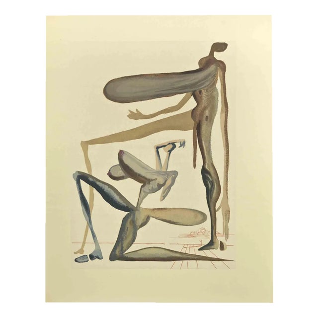Salvador Dalí, Prodigality, Woodcut, 1963 For Sale