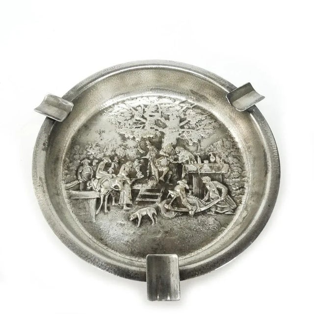 Art Nouveau Style Ashtray, Belgium, 1950s For Sale - Image 6 of 7