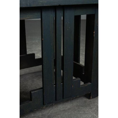 Forest Green Modernist Side Table by J.P.D. van Gelder For Sale - Image 8 of 12