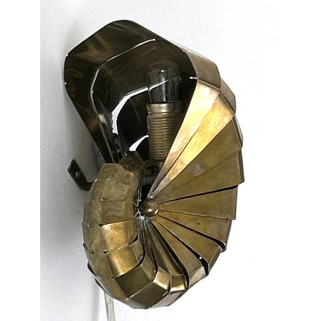 Mid-Century Modern Brass Sconce from Natilius, Germany, 1960s For Sale - Image 15 of 18