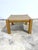 Scandinavian Vintage Oak Coffee Table. 30.75w 31.5d 20h
