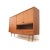 Mid-Century Modern Large Vintage Highboard in Teak, 1960s For Sale - Image 3 of 12