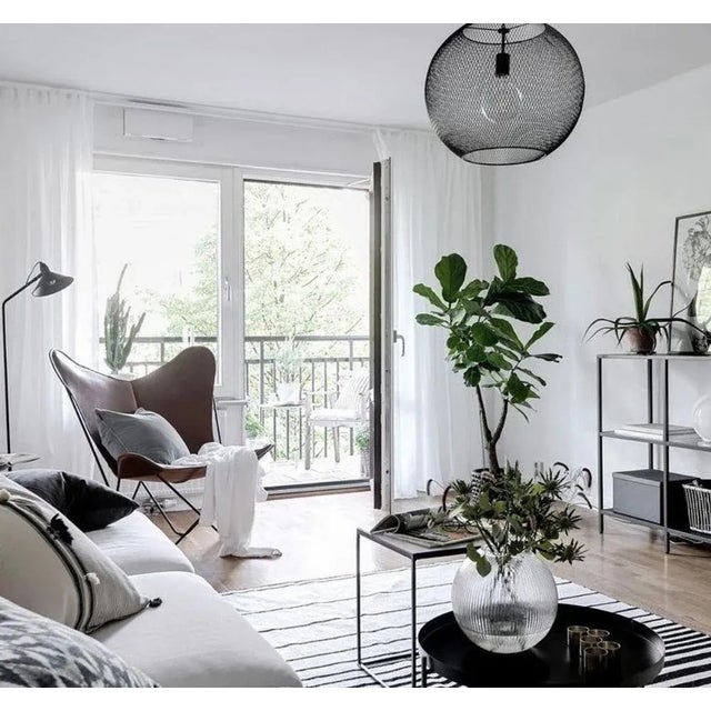 Contemporary Black Papillon Chair by Oxdenmarq For Sale - Image 3 of 5