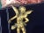 Metal Late 19th Century Gilt Metal Angel For Sale - Image 7 of 10