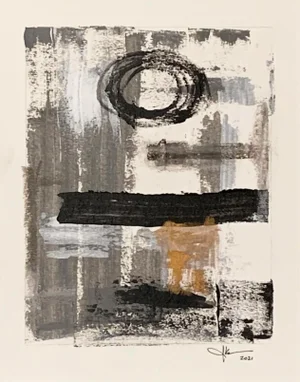 "Untitled 15" Contemporary Abstract Acrylic Painting by J. Kent Martin