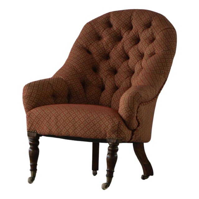 Victorian Chair in Mahogany, 1920s For Sale