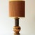Warm Tones Floor Table Lamp with Silk Lampshades attributed to R. Houben, 1970 For Sale - Image 10 of 15