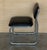 Cantilever Chars in Leather and Steel, 1970s, Set of 6 For Sale - Image 6 of 9