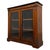 19th Century Antique English Victorian Walnut Pier Vitrine Cabinet For Sale - Image 4 of 11