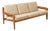 Mid-Century Modern Teak 3-Seater Sofa by Arne Wahl Iversen for Komfort, Denmark, 1960s For Sale