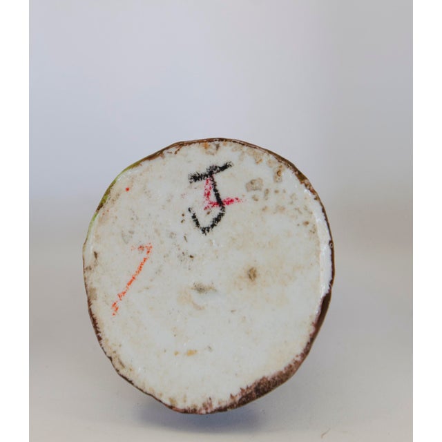 1950s French Porcelain Girl Figurine For Sale - Image 4 of 4