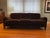 Wood Modern Schumacher Mohair Three Seat Sofa / 2 Available For Sale - Image 7 of 12