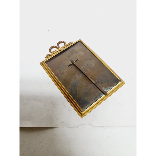 Antique Rococo Frame in Bronze, France, 1890s For Sale - Image 6 of 14