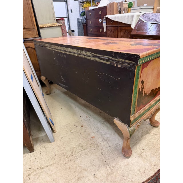 Antique Continental Dower Chest For Sale - Image 4 of 12