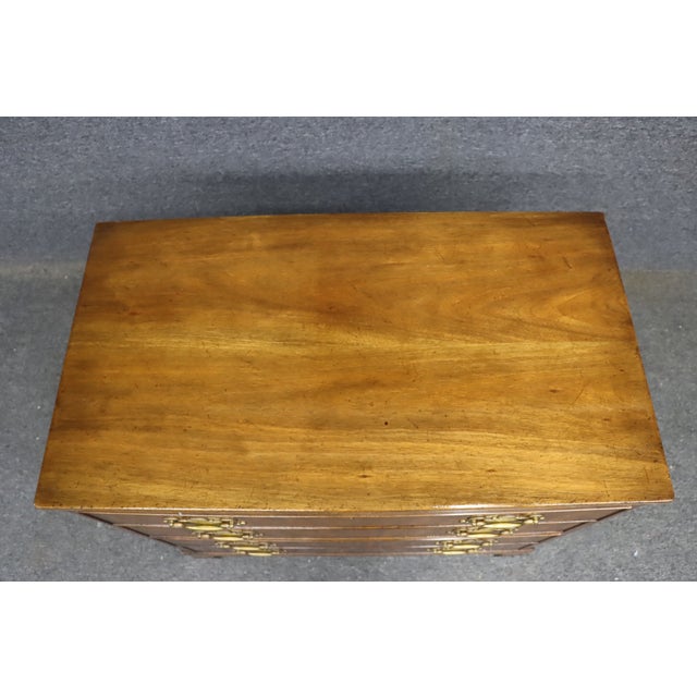 Late 20th Century Late 20th Century Kittinger Mahogany Bachelor Chest – Colonial Williamsburg Collection For Sale - Image 5 of 12