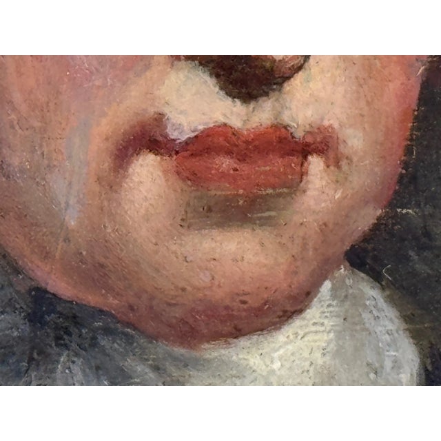 Historic British Painting Portrait of General John Lambert in Armour — Victorian Revival After Robert Walker C1840 For Sale - Image 13 of 17