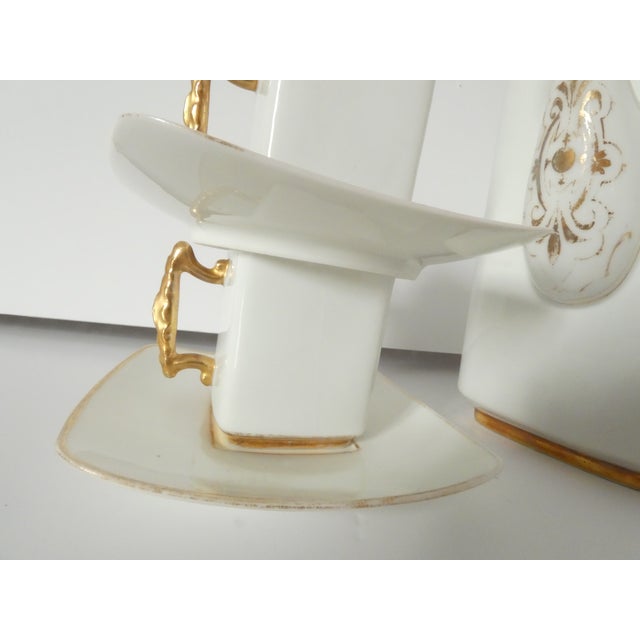 1940s 1940s Art Deco Coffee Expresso Set- 14 Pieces For Sale - Image 5 of 8