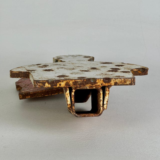 Rare Vintage Heavy Gauge Human Torso Gallery Shooting Target With Swinging Head For Sale - Image 10 of 13