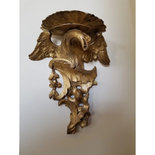 18th Century Giltwood Eagle Bracket For Sale - Image 11 of 11