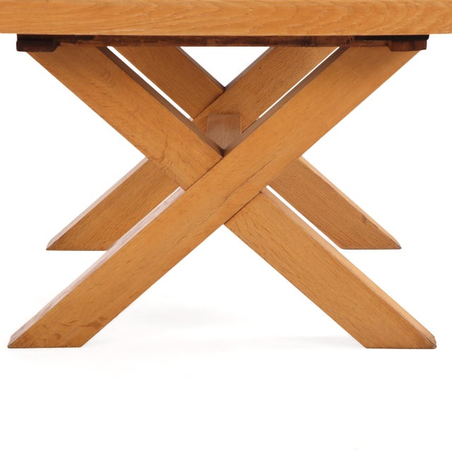 Belgian Oak Table, C. 1945. For Sale - Image 4 of 6
