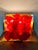 1970s Mid-Century Red Broken Glass Wall Lamp by Cosack Leuchten, 1970s For Sale - Image 5 of 6