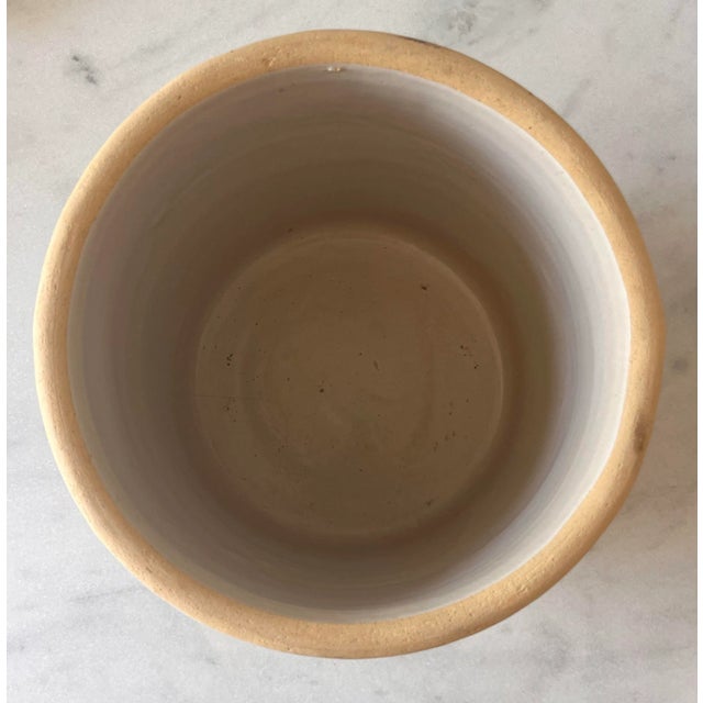 Vintage Robison Ransbottom 2 Gallon Stoneware Blue Crown Crock For Sale In Austin - Image 6 of 9