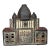 Rare Antique 1893 19th Century World's Fair Admin. Building Cast Iron Still Bank For Sale