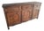Large Louis XV Style Sideboard in Oak and Burl Wood For Sale