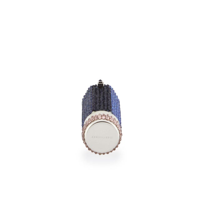 This cleverly disguised Judith Leiber "Number 2" pencil shaped pillbox fits perfectly within a handbag or clutch or makes...