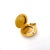 Edwardian Shreve & Co. Celestial Bloomed Gold Pearl Locket, Elizabeth 1902 For Sale - Image 9 of 12