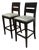 Christian Liaigre for Holly Hunt Archipel Leather Barstools, Pair For Sale