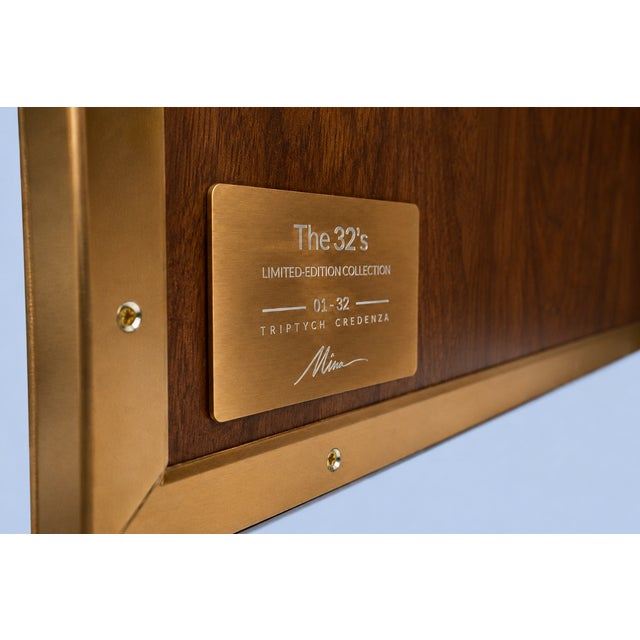 "The Witness of Three" Limited-Edition Hand Painted Credenza For Sale - Image 10 of 11