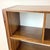 Wood Modern Zebrawood Cubby Shelf With Chrome Sled Base, Fits Vinyl Records For Sale - Image 7 of 18