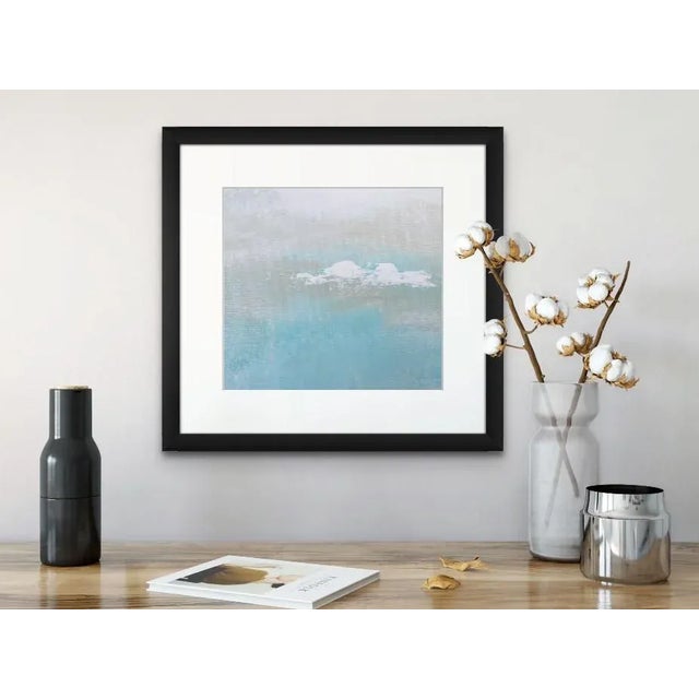 Abstract "Cloudsweep" KR Moehr Original Fine Art Canvas Print of an Abstract Sky For Sale - Image 3 of 3