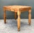 Mid-Century Modern Vintage Knotty Pine Turned Wood Table For Sale - Image 3 of 12