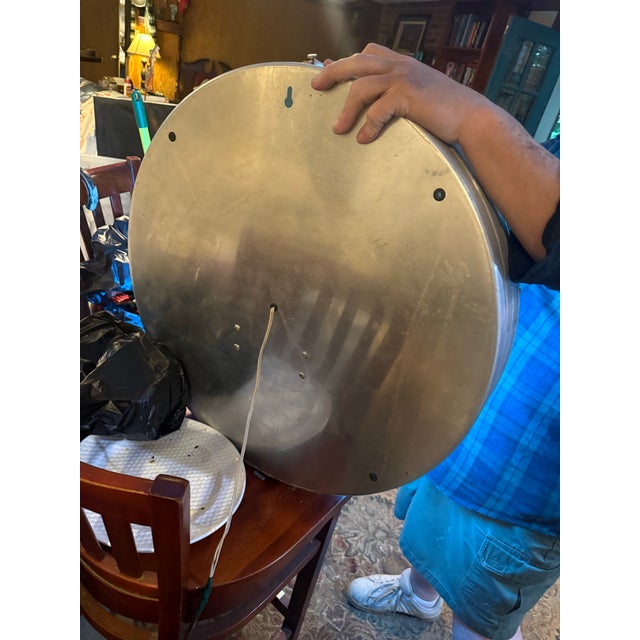 Art Deco Better Time Bubble Original Neon Clock Very Good Working Condition 1980s For Sale - Image 3 of 7