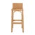 Serienna 30 in. Seat Height Rectangular Rattan Low Back Bar Stool, Natural Rattan For Sale In Chicago - Image 6 of 11
