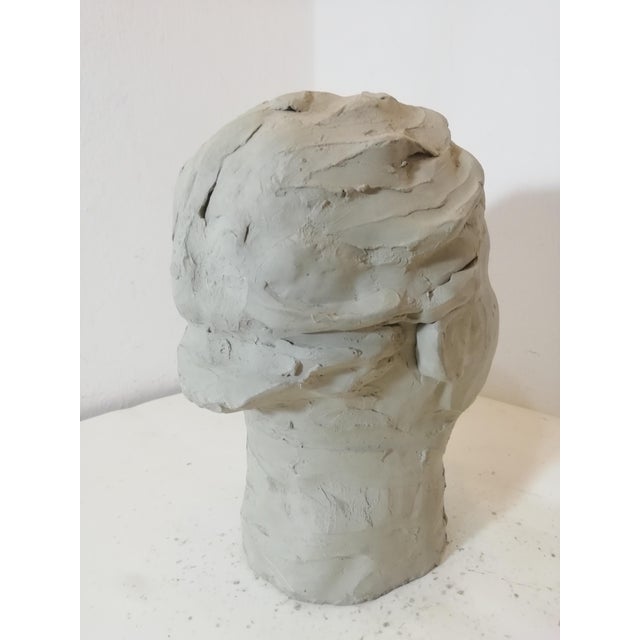 1980s Clay Female Figure, Italy, 1980s For Sale - Image 5 of 8