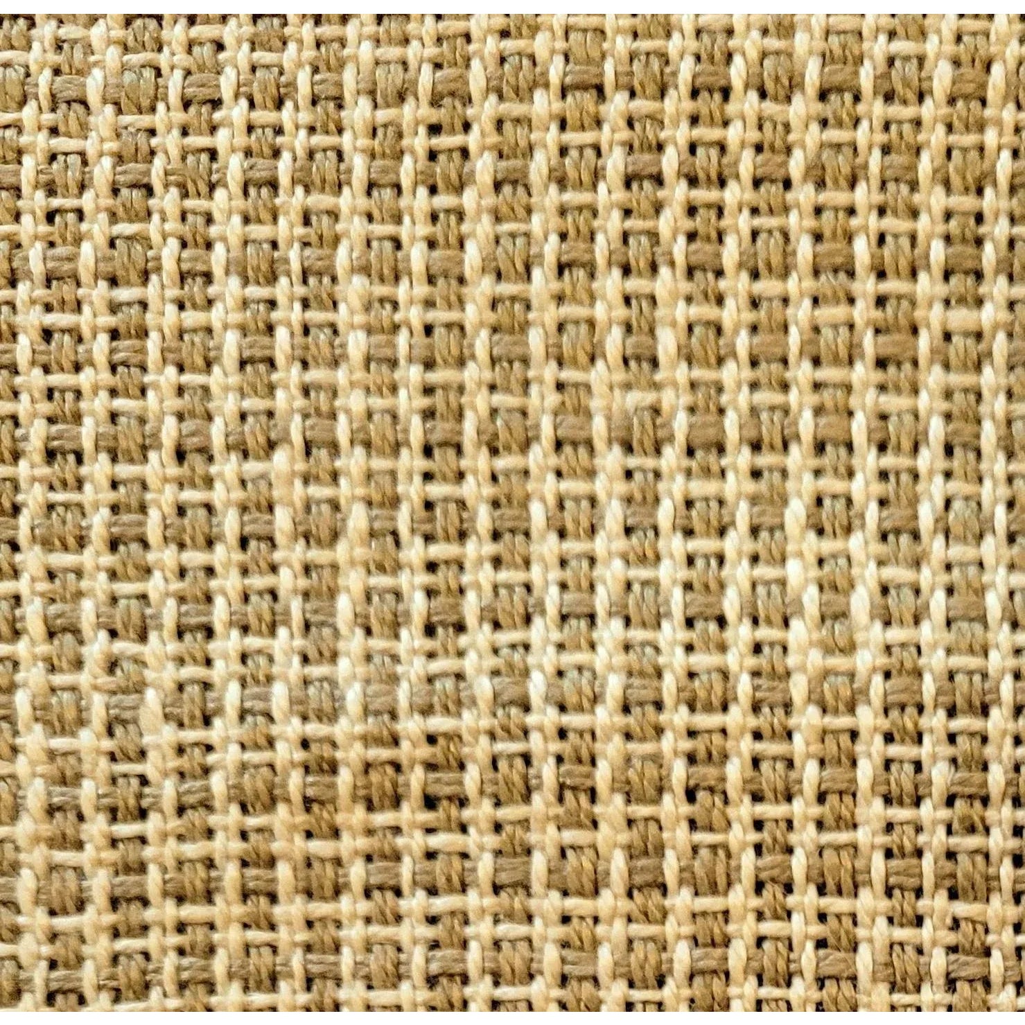 Rose Tarlow Rope Basketweave Flax/Linen Blend Fabric- 5 Yards | Chairish