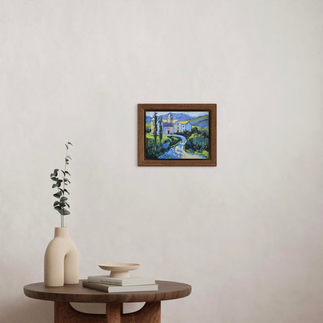 Wood Quiet Places Collection — Modern Impressionist Landscape (Original Oil on Canvas) For Sale - Image 7 of 18